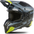 O'Neal EX-SRS Hitch Motocross Helmet - Black/Grey/Neon Yellow