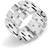 Calvin Klein Ring Geometric SILVER