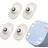 Shein Self-Adhesive Swivel Casters 12pcs