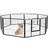 Pawhut Pet Pen Guinea Dog Pig Puppy Playpen 80x60Hcm