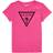 Guess Kids Foil Triangle Logo T-Shirt Pink