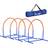 Pawhut Dog Agility Training Equipment Pet Agility Training Set Carry Bag