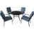 Outdoor Essentials Sardinia Patio Dining Set, 1 Table incl. 4 Chairs