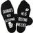 Shein 1 Pair Men's Black Socks With Lettering And Glue Dots "GRANDPA's NOT ASLEEP, HE IS RESTING HIS EYES" Funny Non-Slip Mid Calf Socks, Funny Gift For Grandpa, Grandpa Gifts,Gifts For Grandparents On Father's Day/Christmas/Birthday