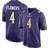 Nike Zay Flowers Baltimore Ravens 2023 NFL Draft First Round Pick Game Jersey