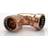 Wickes Primaflow Copper Pushfit Elbow 15mm
