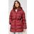 Levi's Hooded Midi Reds Syrah Red, Red, Xs, Women Red