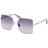 Max Mara Kvinde Design6 16W Solbriller Metal Palladium - Blå Sommerfugl