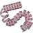 Salling Streamers Dannebrog Red/White 2-pack