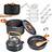 Overmont OVERMONT Camping köksredskap set utomhus porslin set kastrull set grillporslin picknickkruka med kaffekanna tekanna aluminium