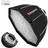 Triopo Triopo 90 cm Portable Photo Bowens Mount Octagon Umbrella Softbox Quick Installation Softbox Honeycomb Grid for Studio Strobe Outdoor Photography