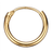Scrouples Hoop Earrings - Gold