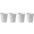 Royal Copenhagen White Fluted Krus 29cl 4stk