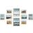 Songmics 10 Pieces Picture Natural 20 x 25 cm Photo Frame 3pcs