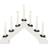 Konstsmide Welcome White Candle Bridge 38cm