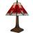 ValueLights Tiffany Brown Table Lamp