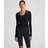 Gai+Lisva Anne wool wrap bluse Black