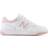 New Balance Little Kid's 480 - White/Orb Pink