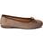 Pavement Lucy Lu ballerina Mole suede
