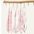Shein 5pcs Pink Printed Handkerchief Set