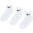 NIKE Little Kid's Cushioned Ankle Socks 3-pack - White (UN0026-001)