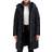 Cole Haan Women's Bibbed Hooded Puffer Coat - Black