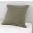 Gaïa Olive Green Cotton Gauze Örngott Grön (70x50cm)