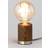 BHS Theo Wooden Table Lamp