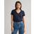 Gant Women Shield V-Neck T-Shirt Blue