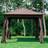 OutSunny 3m 3m Garden Gazebo Metal Party Tent