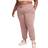 Nike Sportswear Phoenix Fleece Women's Oversized High Waist Track Pants Plus Size - Smokey Mauve/Black