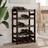 vidaXL for 20 Bottles Wood Wine Rack