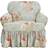 Waverly Ballad Loose Armchair Cover Red, Blue (109.2x101.6cm)
