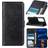 MTP Products Samsung Galaxy S21 Ultra 5G Wallet Schutzhülle mit Stand-Funktion Schwarz