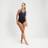 Speedo Women's HyperBoom Muscleback Swimsuit Black/Blue