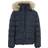 Tommy Hilfiger Essential Faux Fur Down Hooded Jacket - Desert Sky (KG0KG07399DW5)