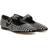 Sam Edelman Michaela Mary Jane Flat Black Suede Gem