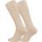 Cotton Prime Traditional Cable Pattern Socks - Beige