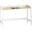 SoBuy FWT41-WN White/Oak Skrivbord 51x125cm