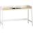 SoBuy FWT41-WN White/Oak Writing Desk 51x125cm