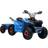 Homcom Electric Quad Bike ATV with Back Trailer