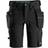 Snickers Workwear 6108 LiteWork Shorts Holster Pockets - Black