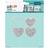 Deco La Little Herzen Stahl