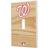 Keyscaper Washington Nationals Baseball Bat Design Single Toggle Light Switch Plate