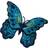 Shein 3pcs Colorful Butterfly Embroidery Appliques