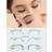 Shein 3D Silver Hot Stamping Jelly Sticker - For Eye Face