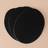 Shein 2pcs/set Solid Iron-on Patch, Polyester Oval Shaped DIY Clothing Accessories For DIY