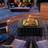 Hirix Hortus Square Black Fire Pit