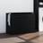 vidaXL black, 88.5 Basket Laundry Hamper Lid Laundry Sorter
