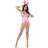 Roma Playboy Bunny Women's Costume Pink